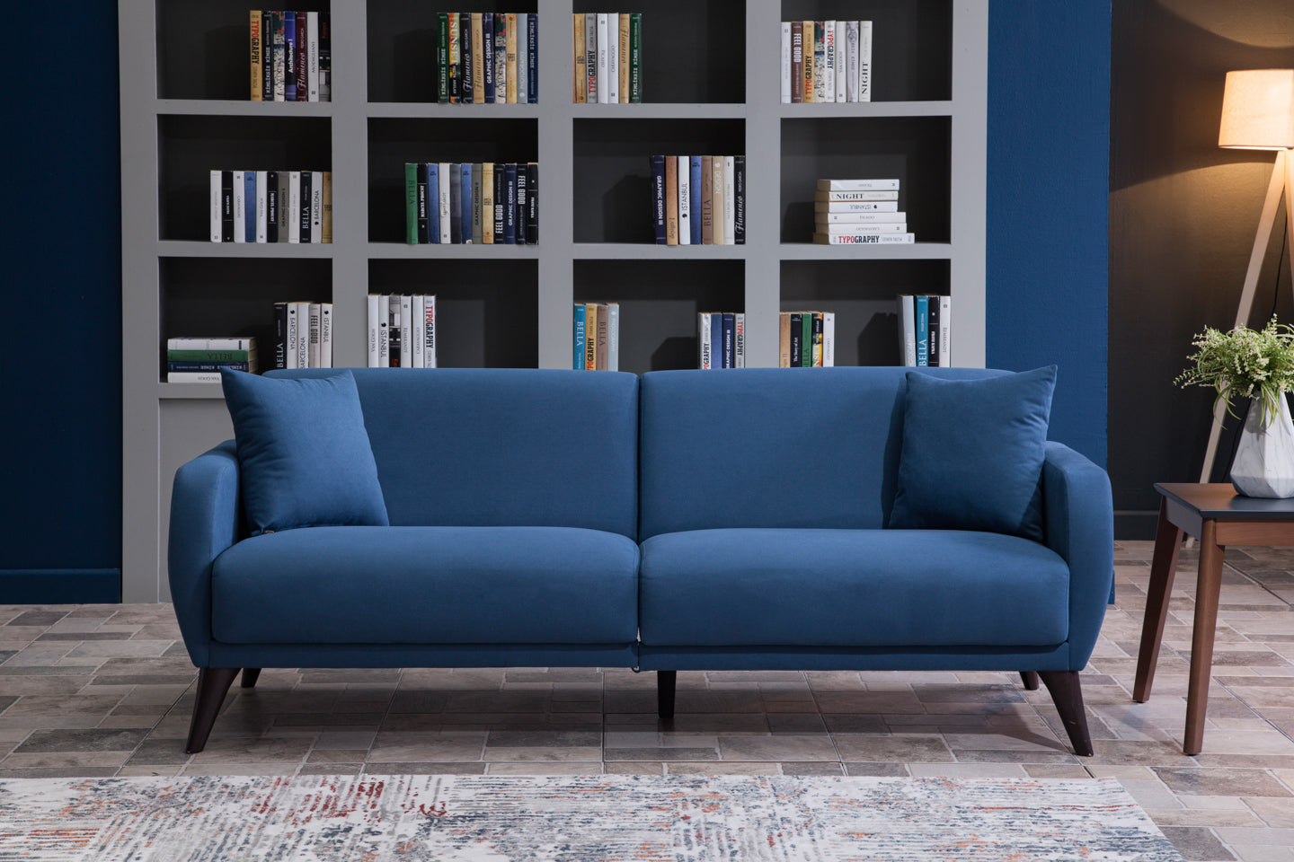 Lelana 78.75'' Sleeper Sofa with Storage Taupe by Bellona